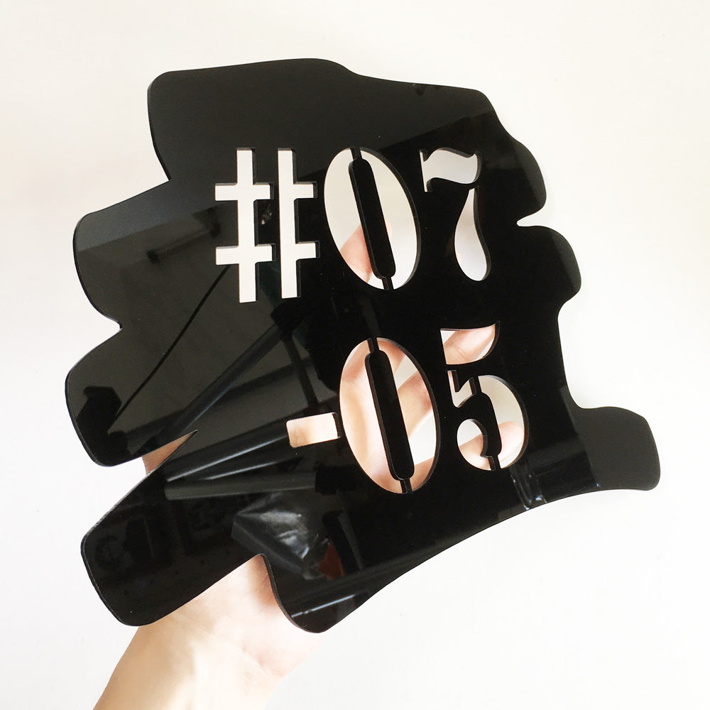 29cm - Marker - Unit Number