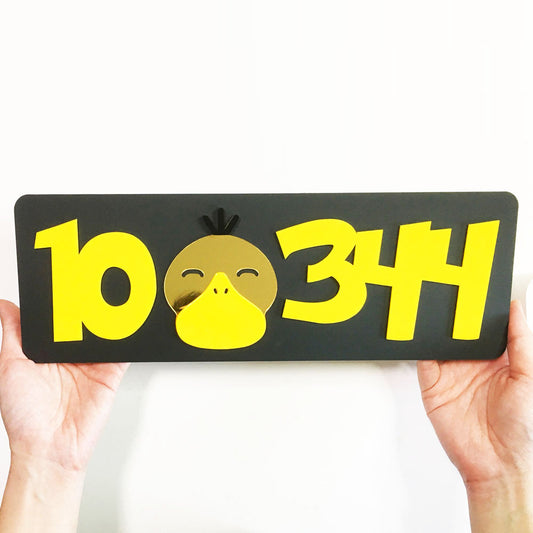 38cm Custom Cartoon - Unit Number