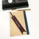 Purple (Pueblo) - Leather Bookmark