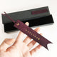 Purple (Pueblo) - Leather Bookmark