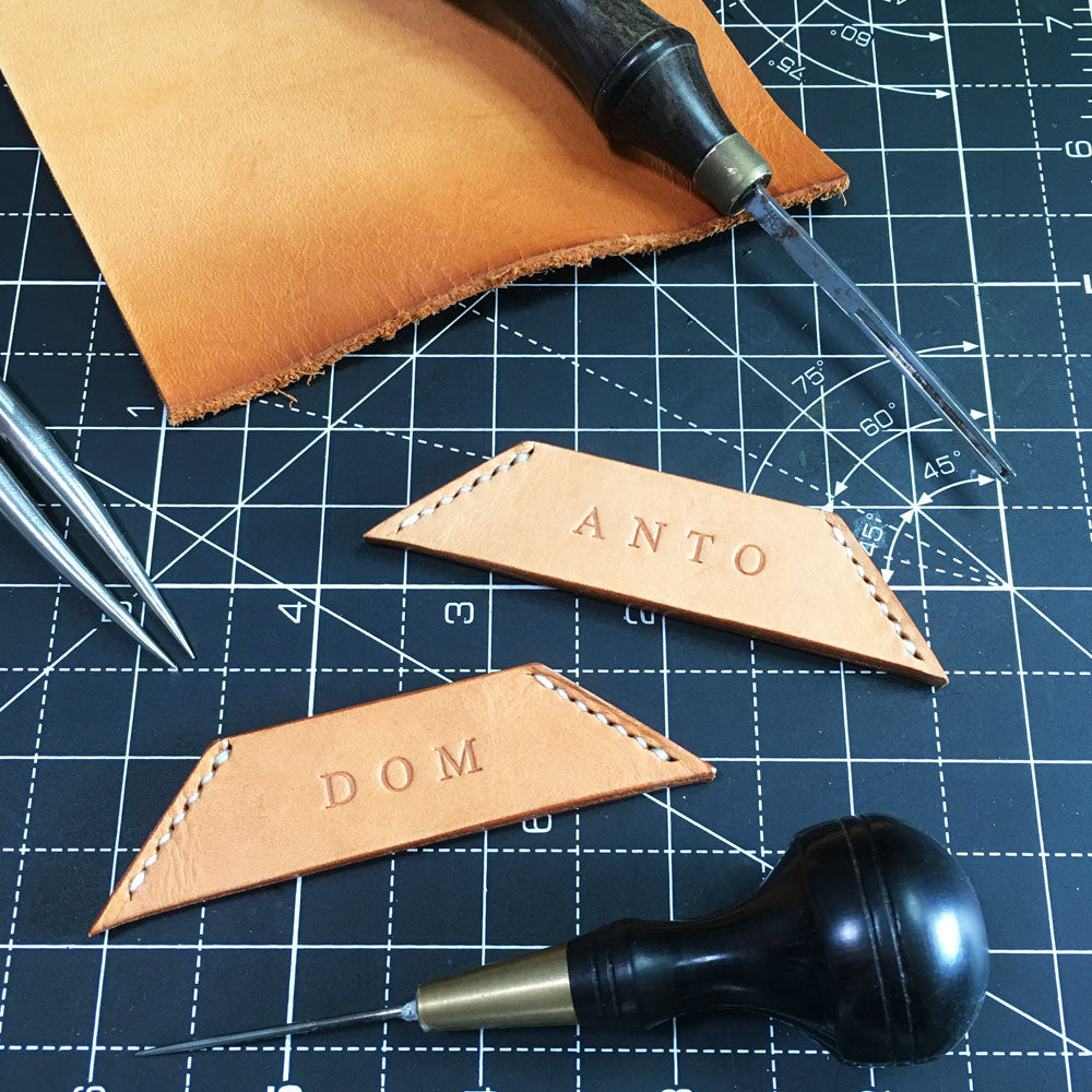 Leather Corner Bookmark