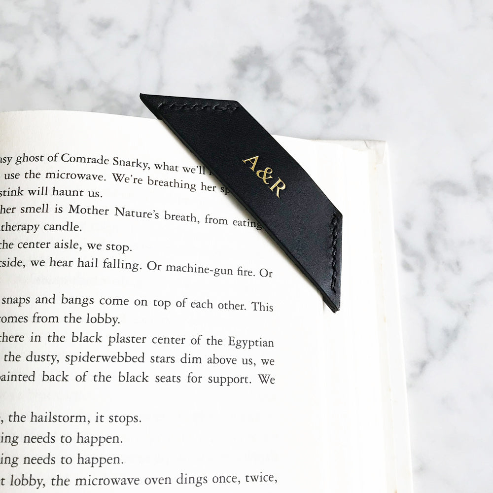 Leather Corner Bookmark - Avaloncraftsg