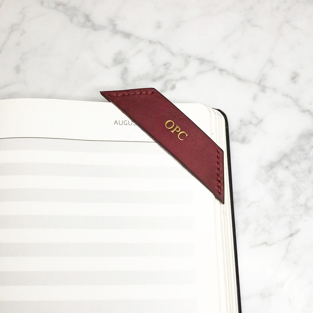 Leather Corner Bookmark - Avaloncraftsg