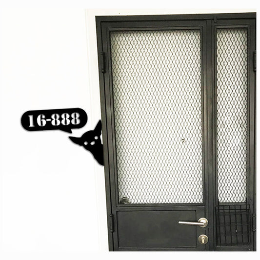 Chihuahua Speech Bubble - Unit Number