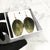 Olive - Leather Leaf Earrings
