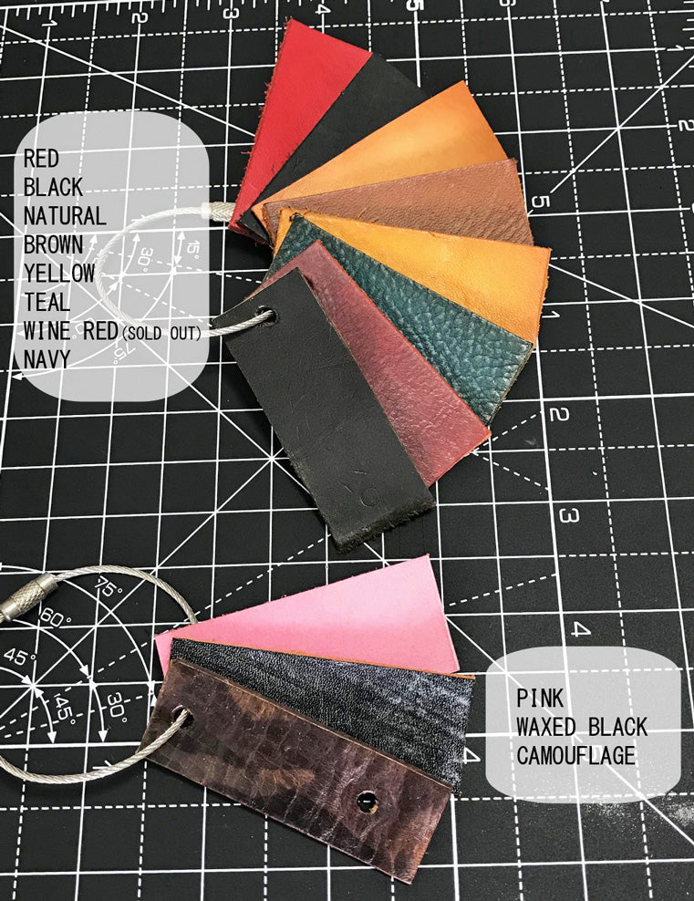 Leather Corner Bookmark