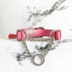 Stardust Pink - 2.5cm Fluxbury Leather Dog Collar (Special) - Avaloncraftsg