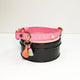 Pink - Henbury Leather Dog Collar (Rose Gold)