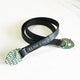 Skinny Leather Camera Strap - Lug Protector - Fixed Length - Avaloncraftsg
