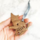Wooden Cat Silhouette Ornament