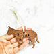 Singapore Special - Wooden Dog Ornament