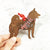 Shiba Inu - Wooden Dog Ornament (with Scarf)