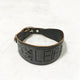 Line Black - Darcey Deluxe Wide Dog Collar - Avaloncraftsg